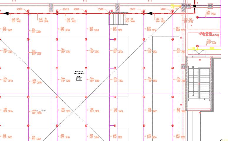 fire protection riser diagram